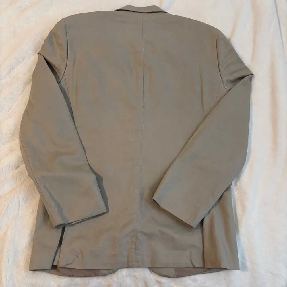 Claiborne Classic Linen Tan Blazer Sportcoat‎ Size 40